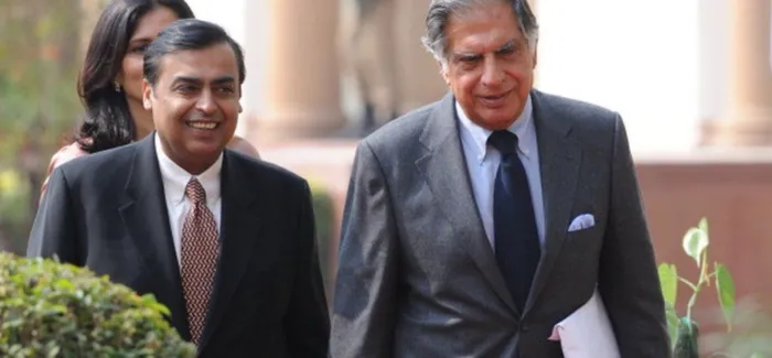 ambani tata