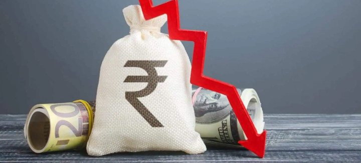 rupee fall