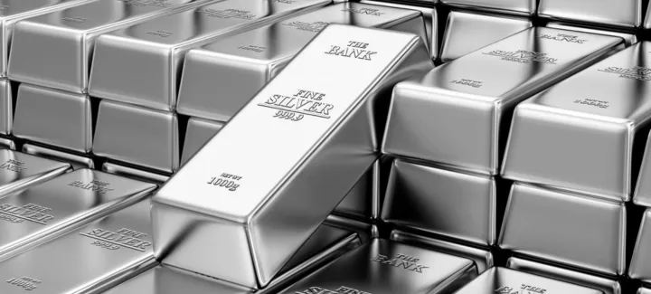 silver price falling