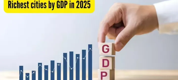 richest cities by GDP